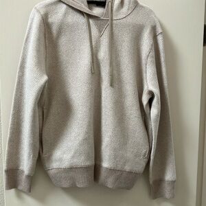 Theory wool cashmere hoodie. Herringbone. Brand new. Beautiful